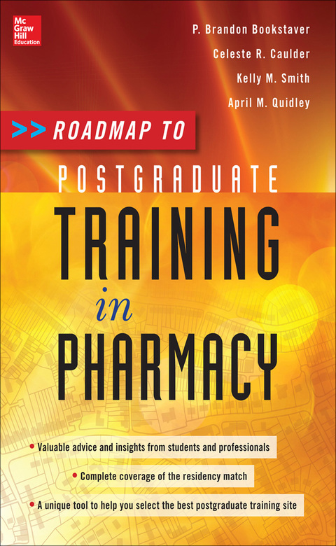 Cover image for book Roadmap to Postgraduate Training in Pharmacy