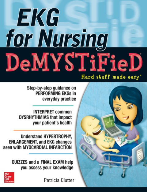 Cover image for book EKG's for Nursing Demystified