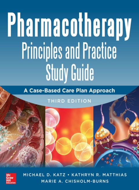 Cover image for book Pharmacotherapy Principles and Practice Study Guide 3/E