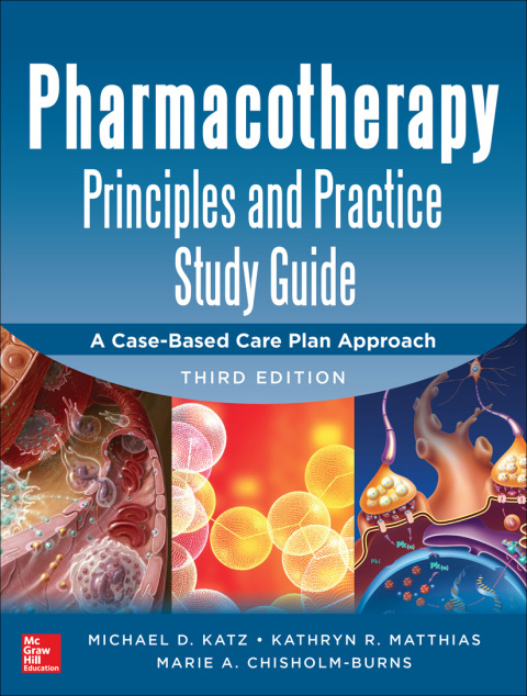 Cover image for book Pharmacotherapy Principles and Practice Study Guide 3/E