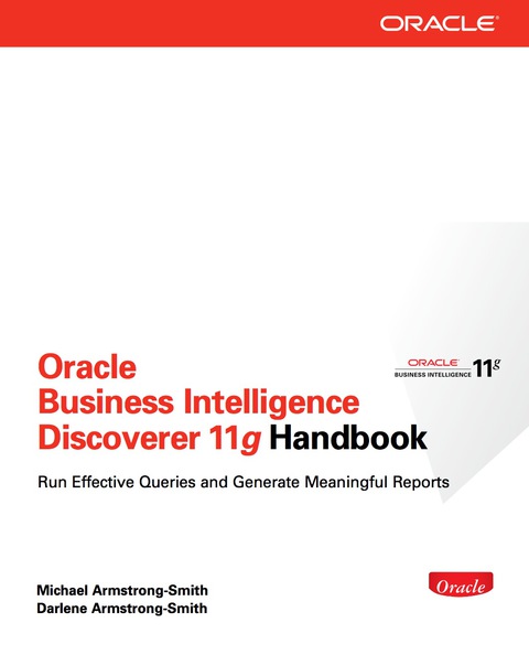 Cover image for book Oracle Business Intelligence Discoverer 11g Handbook