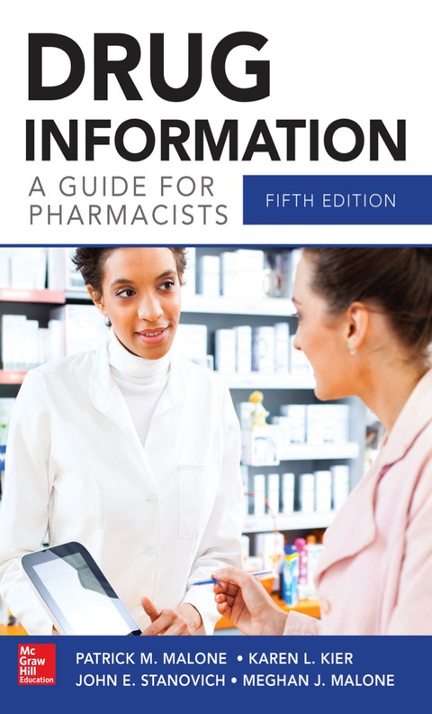 Cover image for book Drug Information A Guide for Pharmacists 5/E
