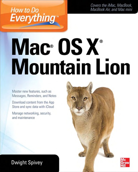 Cover image for book How to Do Everything Mac OS X Mountain Lion
