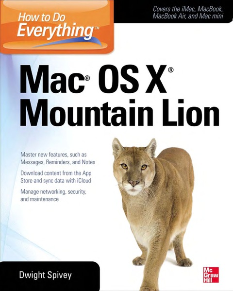 Cover image for book How to Do Everything Mac OS X Mountain Lion