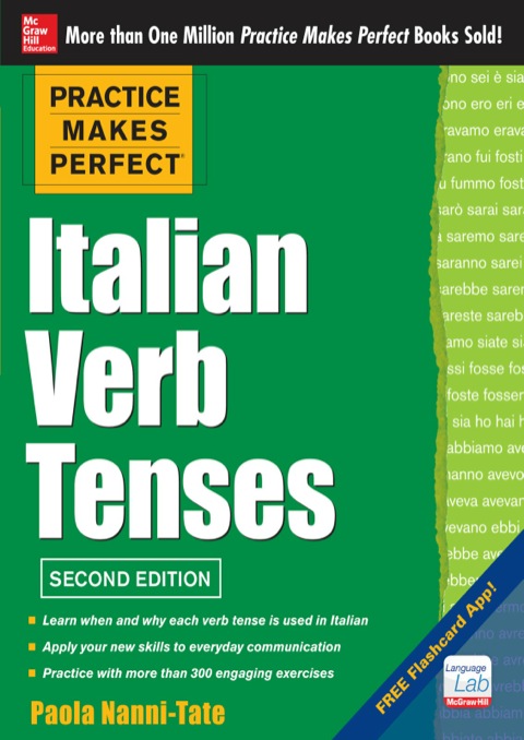 Cover image for book Practice Makes Perfect Italian Verb Tenses