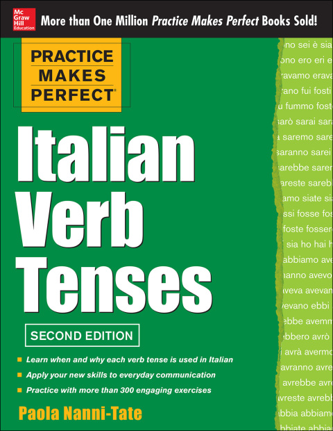 Cover image for book Practice Makes Perfect Italian Verb Tenses 2/E (EBOOK)