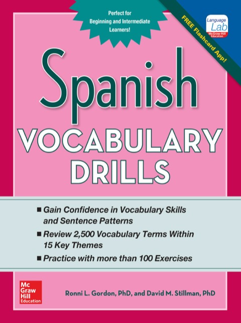 Cover image for book Spanish Vocabulary Drills