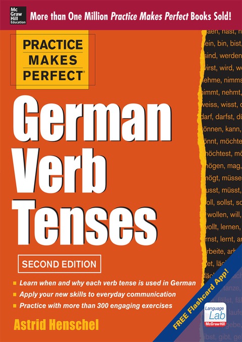 Cover image for book Practice Makes Perfect German Verb Tenses, 2nd Edition