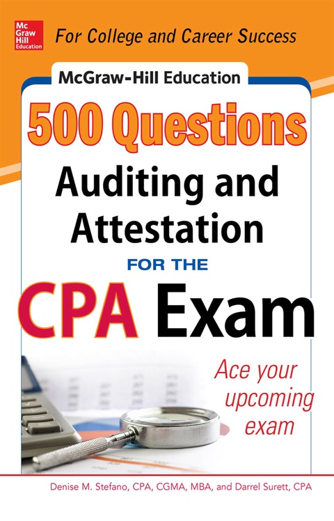 Cover image for book McGraw-Hill Education 500 Auditing and Attestation Questions for the CPA Exam