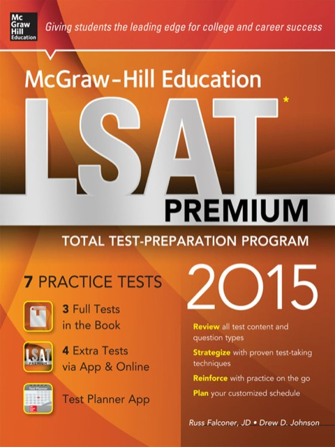 Cover image for book McGraw-Hill Education LSAT Premium 2015