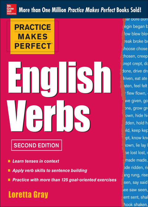 Cover image for book Practice Makes Perfect English Verbs 2/E
