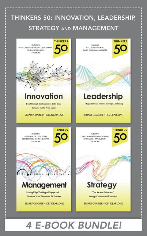 Cover image for book Thinkers 50: Innovation, Leadership, Management and Strategy (EBOOK BUNDLE)