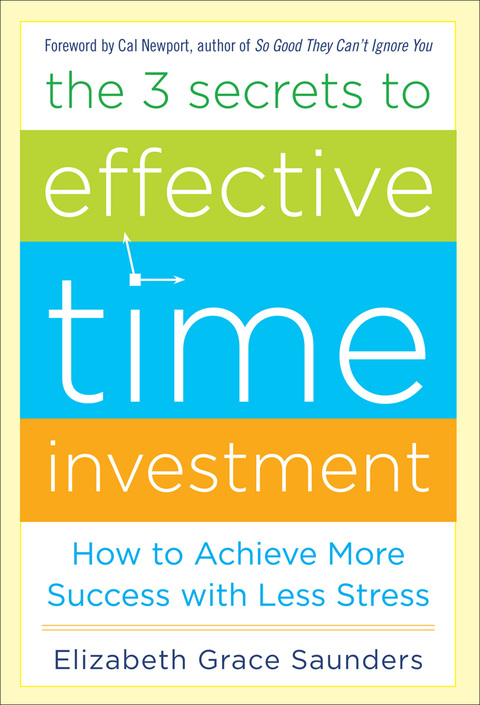 Cover image for book The 3 Secrets to Effective Time Investment: Achieve More Success with Less Stress