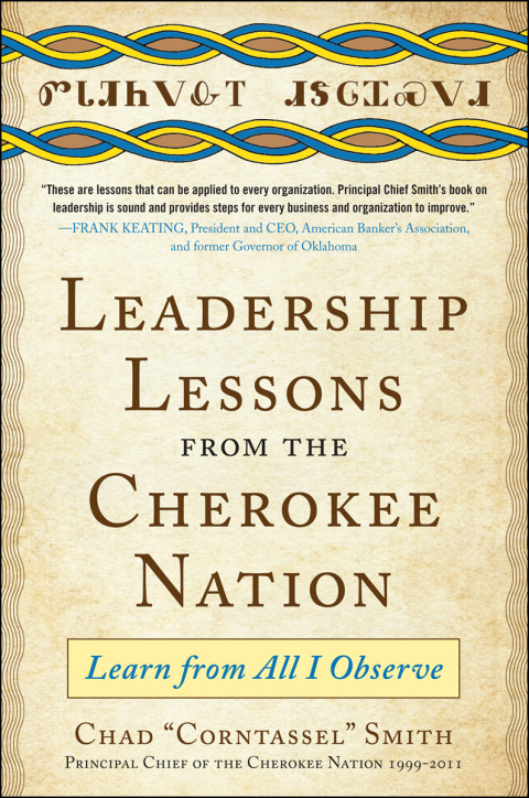 Cover image for book Leadership Lessons from the Cherokee Nation: Learn from All I Observe