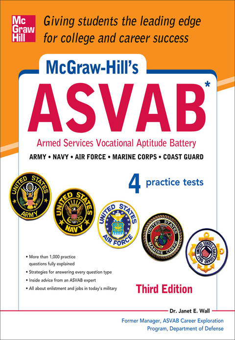 Cover image for book McGraw-Hill's ASVAB, 3rd Edition