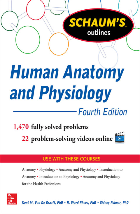 Cover image for book Schaums Outline of Human Anatomy and Physiology 4/E (EBOOK)