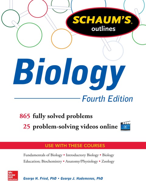 Cover image for book Schaum's Outline of Biology