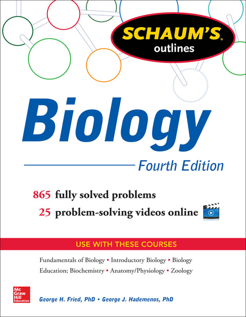 Cover image for book Schaum's Outline of Biology