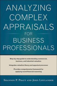 Cover image: Analyzing Complex Appraisals for Business Professionals 1st edition 9780071812931