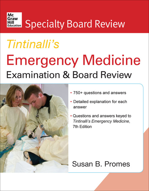 Cover image for book McGraw-Hill Specialty Board Review Tintinalli's Emergency Medicine Examination and Board Review, 7th Edition