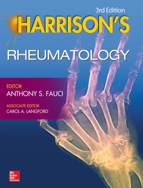 Cover image for book Harrison's Rheumatology, 3E