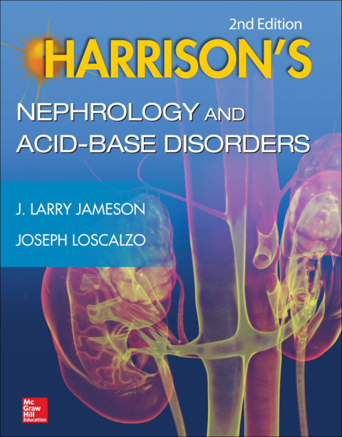 Cover image for book Harrison's Nephrology and Acid-Base Disorders, 2e