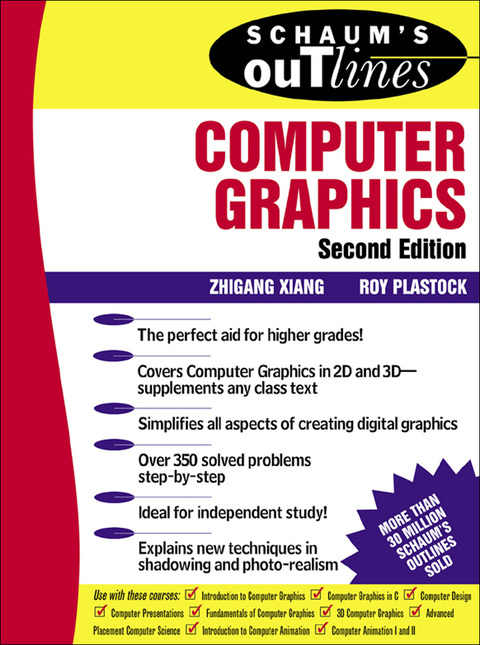 Cover image for book Schaum’s Outline of Computer Graphics 2/E