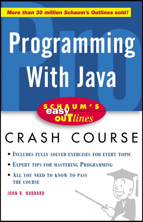 Cover image for book Schaum's Easy Outline of Programming with Java