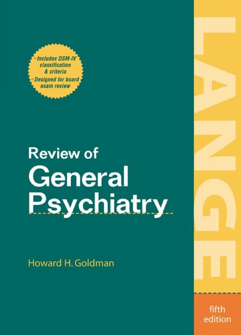 Cover image for book Review of General Psychiatry, Fifth Edition