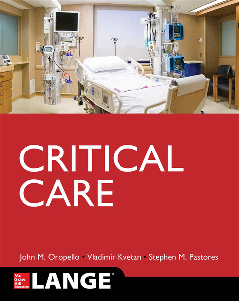 Cover image for book Lange Critical Care