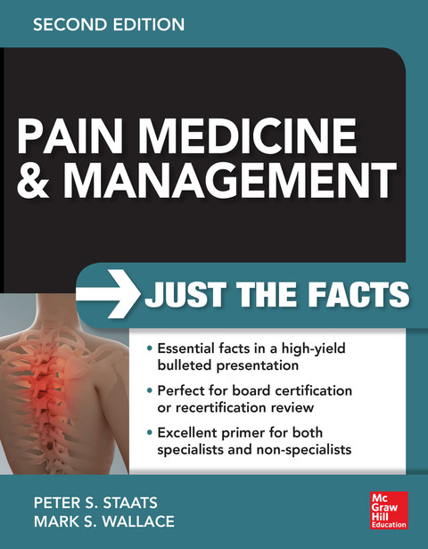 Cover image for book Pain Medicine and Management: Just the Facts, 2e