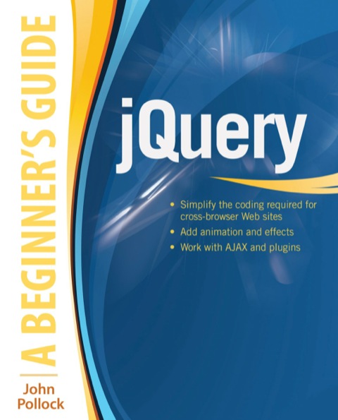 Cover image for book jQuery: A Beginner's Guide