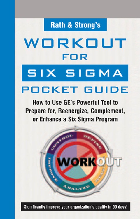 Cover image for book Rath & Strong's WorkOut for Six Sigma Pocket Guide