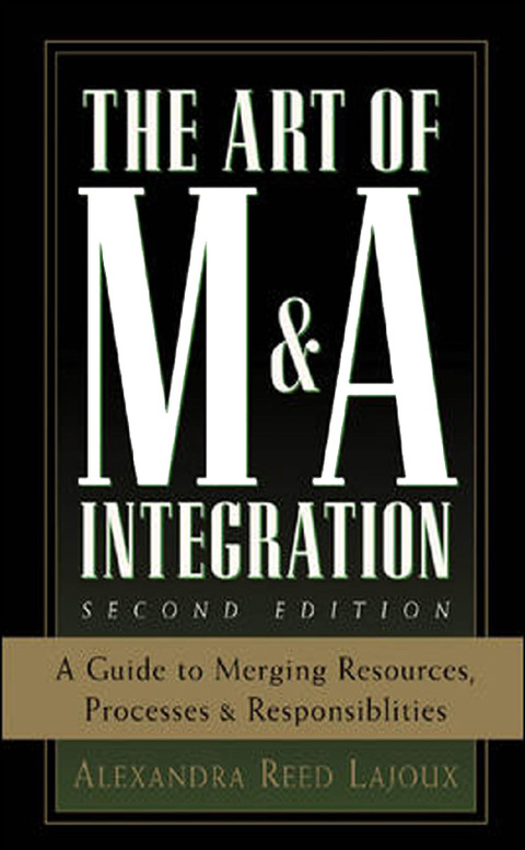 Cover image for book The Art of M&A Integration 2nd Ed
