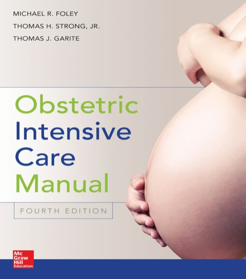 Cover image for book Obstetric Intensive Care Manual