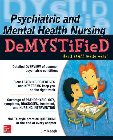 Cover image for book Psychiatric and Mental Health Nursing Demystified