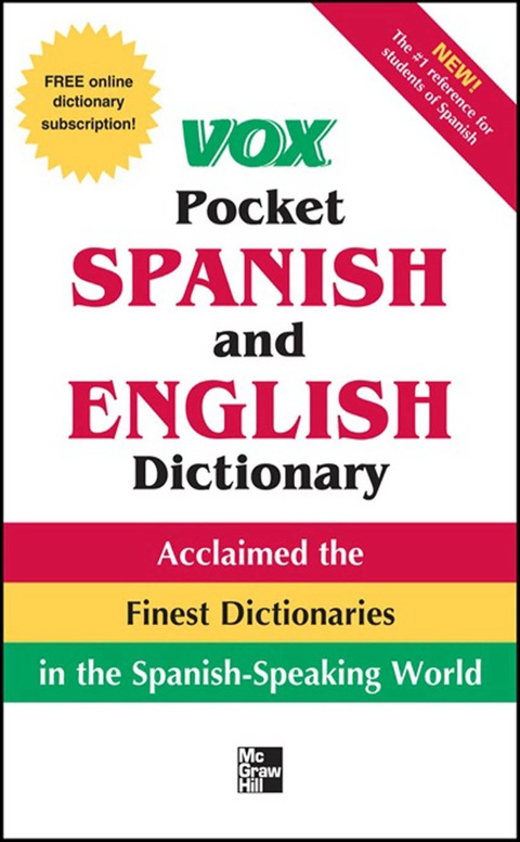 Cover image for book Vox Pocket Spanish-English Dictionary