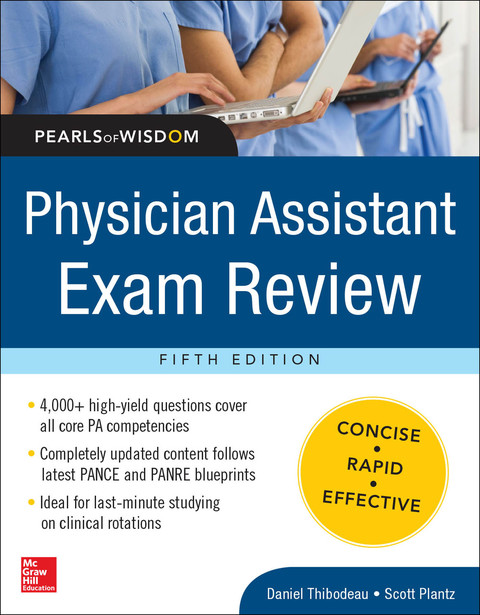 Cover image for book Physician Assistant Exam Review, Pearls of Wisdom