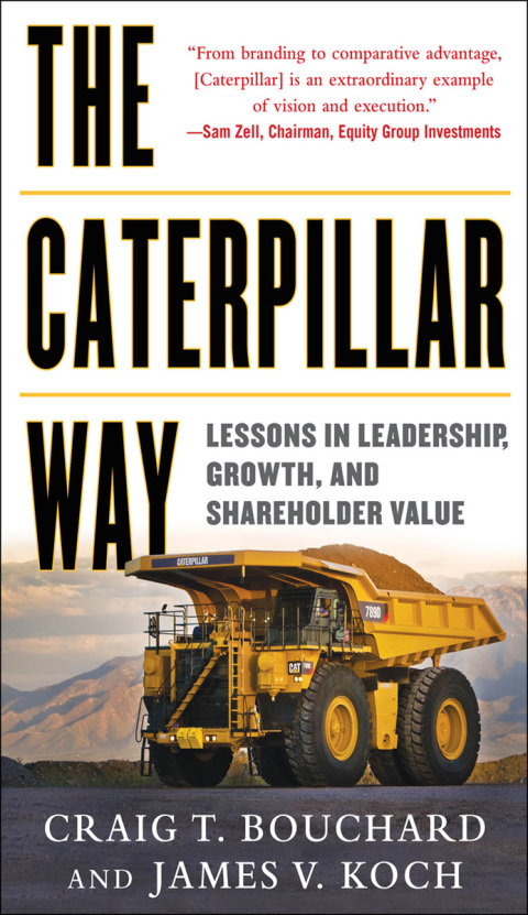 Cover image for book The Caterpillar Way: Lessons in Leadership, Growth, and Shareholder Value