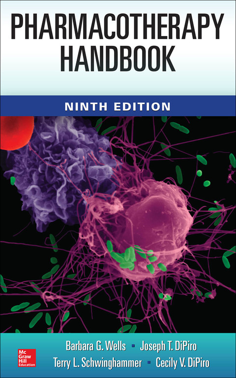 Cover image for book Pharmacotherapy Handbook, 9/E