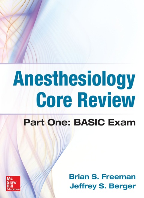 Cover image for book Anesthesiology Core Review