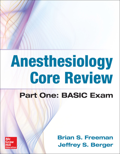 Cover image for book Anesthesiology Core Review
