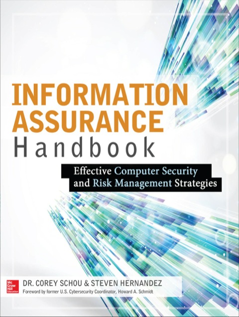 Cover image for book Information Assurance Handbook: Effective Computer Security and Risk Management Strategies