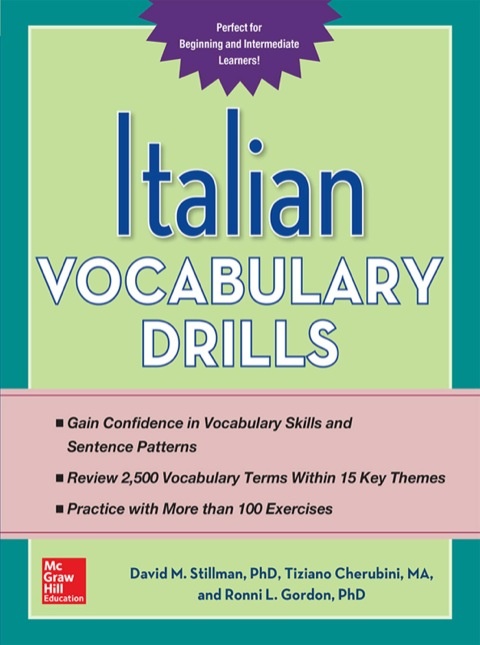 Cover image for book Italian Vocabulary Drills
