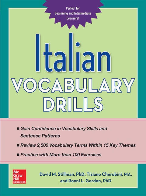 Cover image for book Italian Vocabulary Drills
