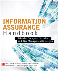 Cover image: Information Assurance Handbook: Effective Computer Security and Risk Management Strategies 1st edition 9780071821650