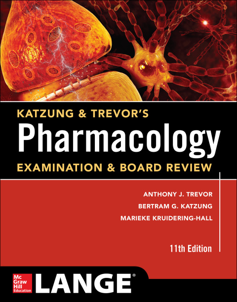 Cover image for book Katzung & Trevor's Pharmacology Examination and Board Review,11th Edition