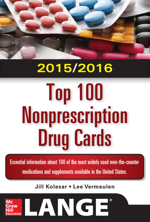 Cover image for book 2015/2016 Top 100 Nonprescription Drug Cards