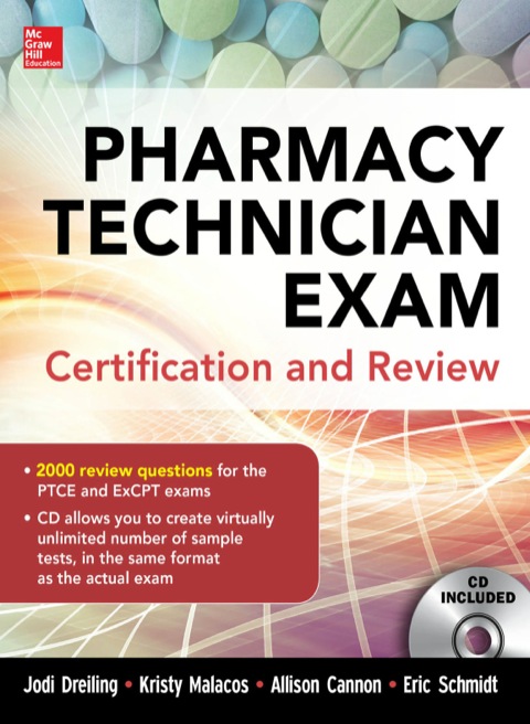 Cover image for book Pharmacy Technician Exam Certification and Review