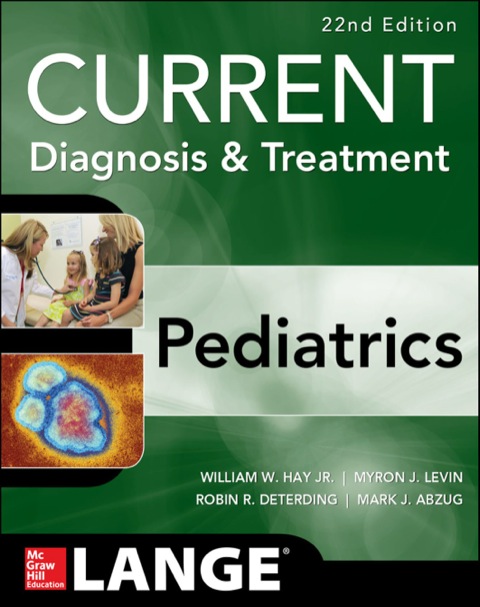 Cover image for book CURRENT Diagnosis and Treatment Pediatrics